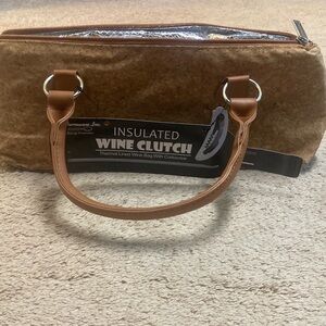 Insulated Wine Clutch with Handles